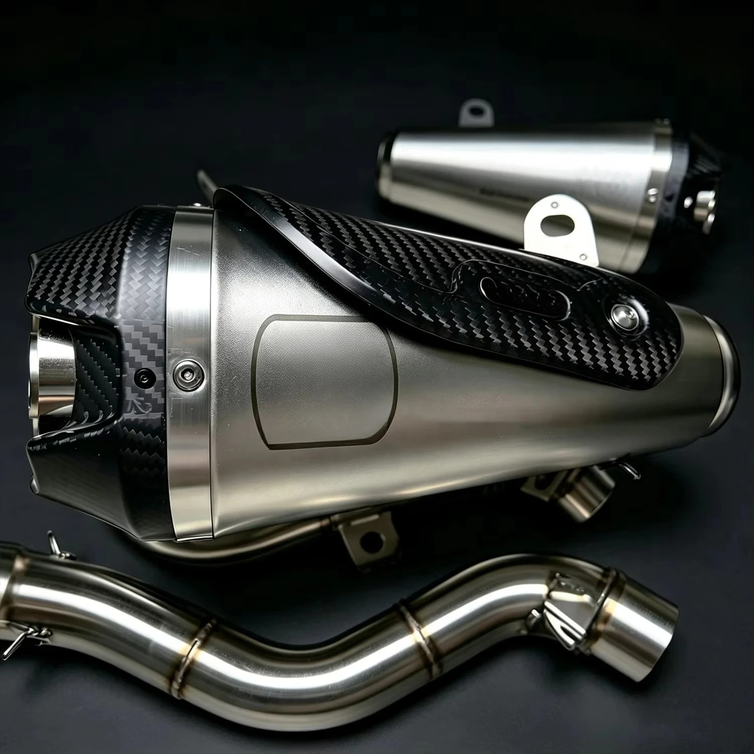 Motorcycle Exhaust System for Panigale V4 V4/V4S/R 2018-2024 Streetfighter V4 Stainless Steel Exhaust Muffler Escape