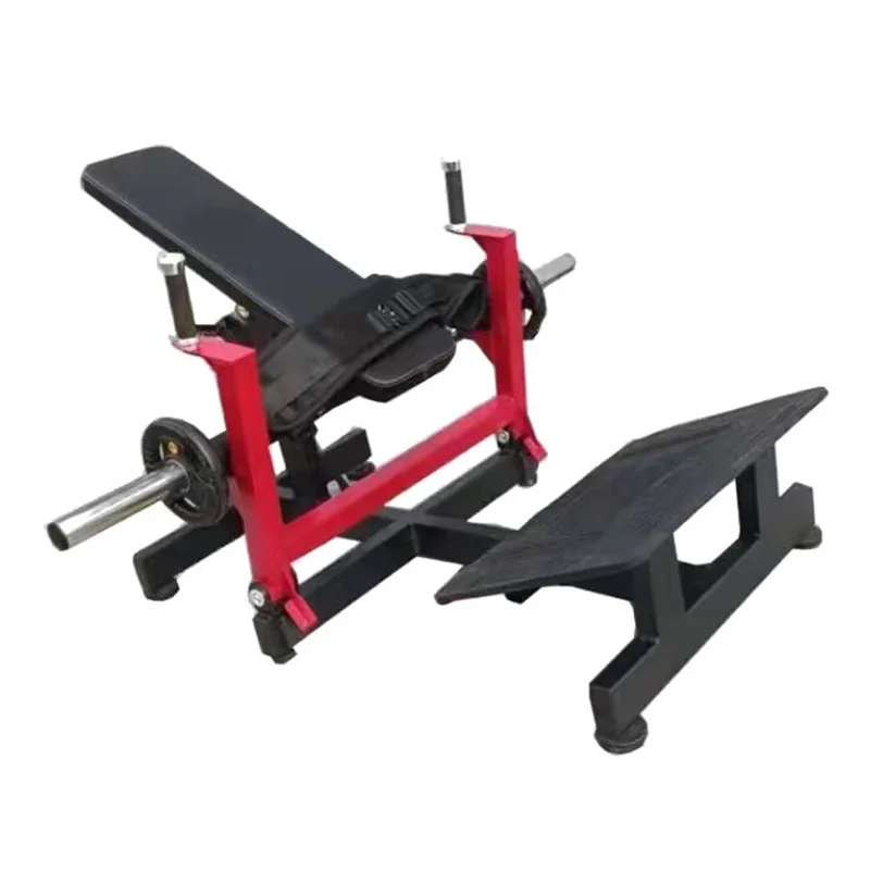 Equipamentos De Fitness De Ginásio Comercial, máquina Carregada De Glute, placa De Impulso De Quadril