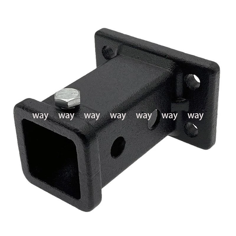 2 Inch Tow Bar Hitch Receiver Tube Bolt On Adapter Trailer Camper RV Parts Caravan Accessories