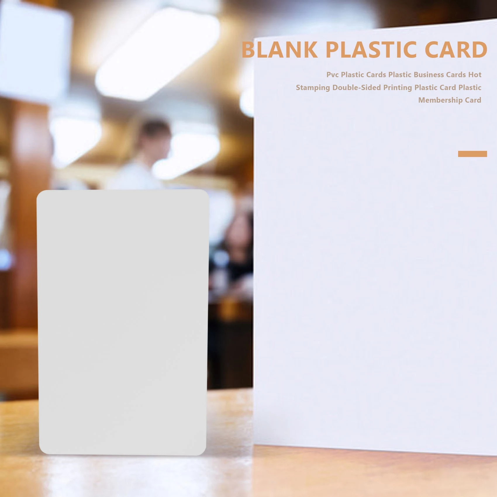 

ABRJ-100 Pvc Plastic Cards Plastic Business Cards Hot Stamping Double-Sided Printing Plastic Card Plastic Membership Card