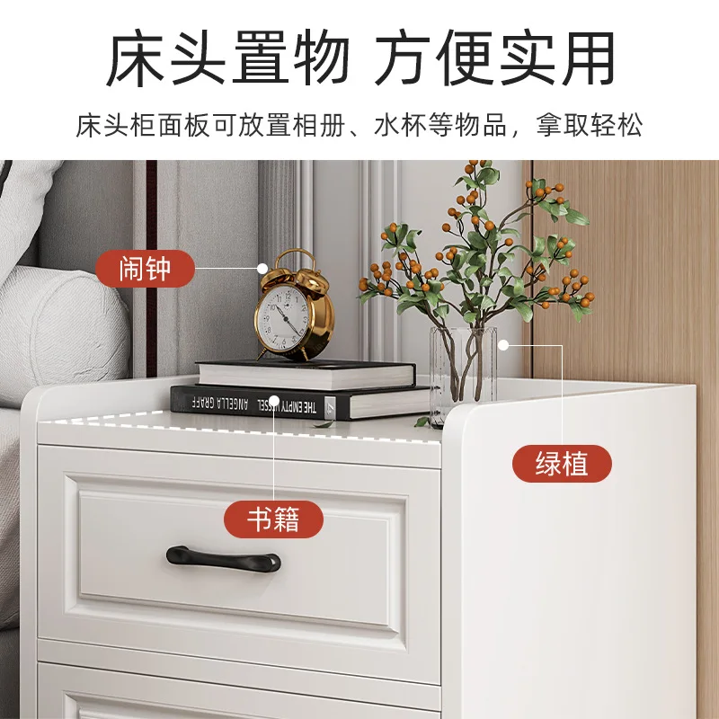Bedside Table Cabinet Rack Simple Modern Bedside Cabinet Small Storage Cabinet Bedroom Small Cabinet