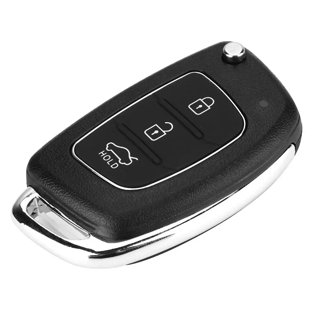 

3 Button Remote Key Fob for Case Shell Cover Fit For Hyundai santa fe (ix45) 2013-2014
