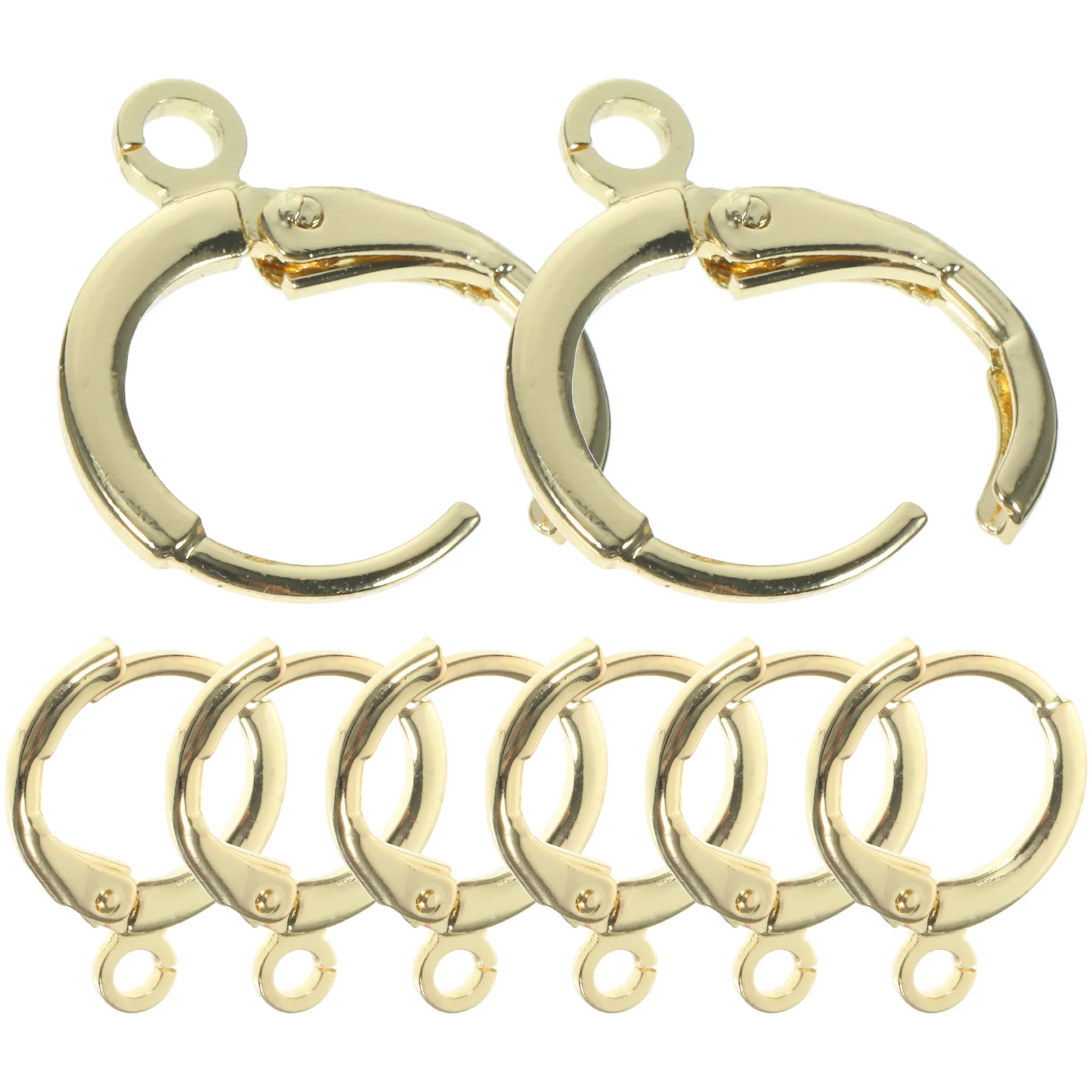 

30Pcs Earring Hooks Metal Handmade DIY Hooks Lightweight Jewelry Making Supplies Accessories for Craft Earrings