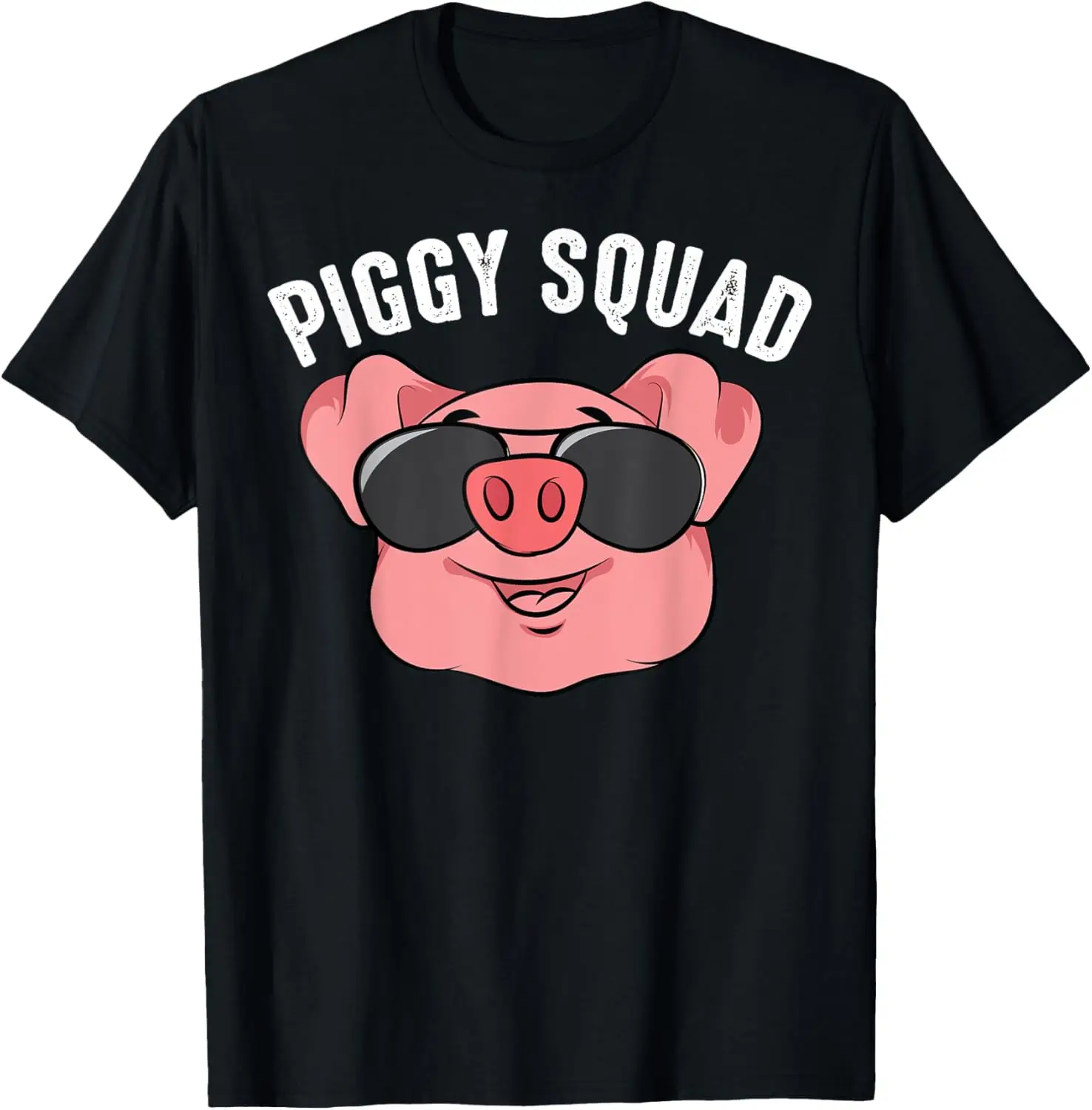 Piggy Squad | Cute Pig Farmer Animal Lovers Funny Farm Gift T-Shirt