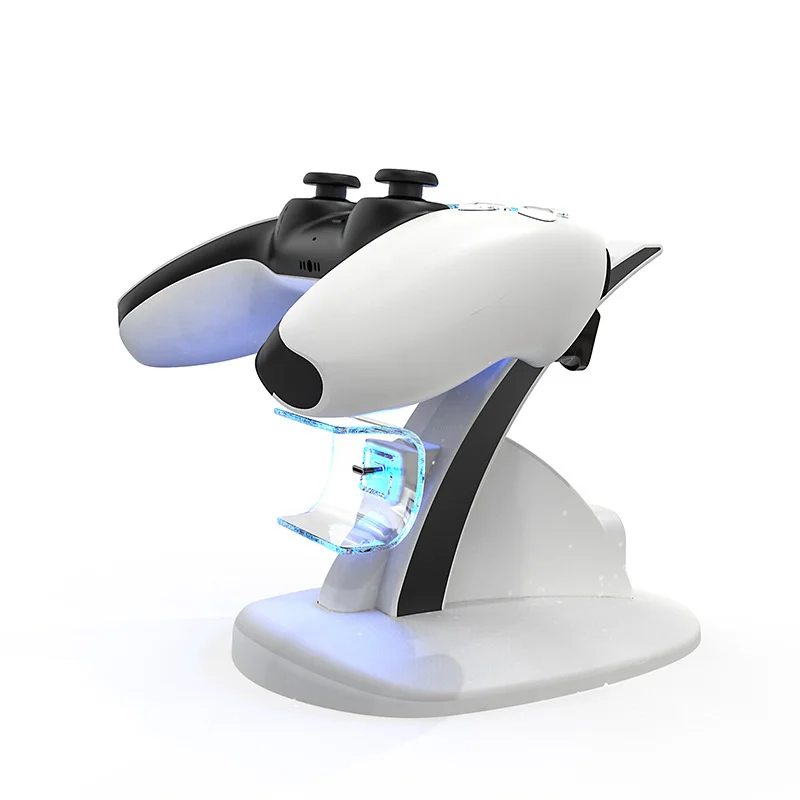 

Charging Dock for PS5/Playstation 5 Controllers Charger with LED Indicator Dual USB C Ports(not for edge controller!)