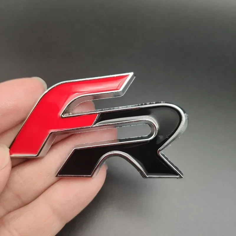 Metal 3D FR Car Sticker Emblem Badge for Seat Leon FR+ Cupra Ibiza Altea Exeo Formula Racing Car Accessories Car Styling