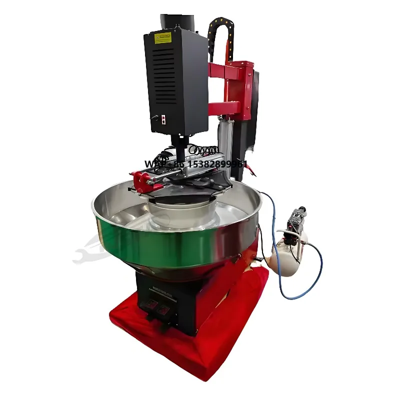 Fully Automatic 15W Vibratory Wheel Polishing Machine for Car Alloy Rim Repair Grinding Wheel Polishing Machine