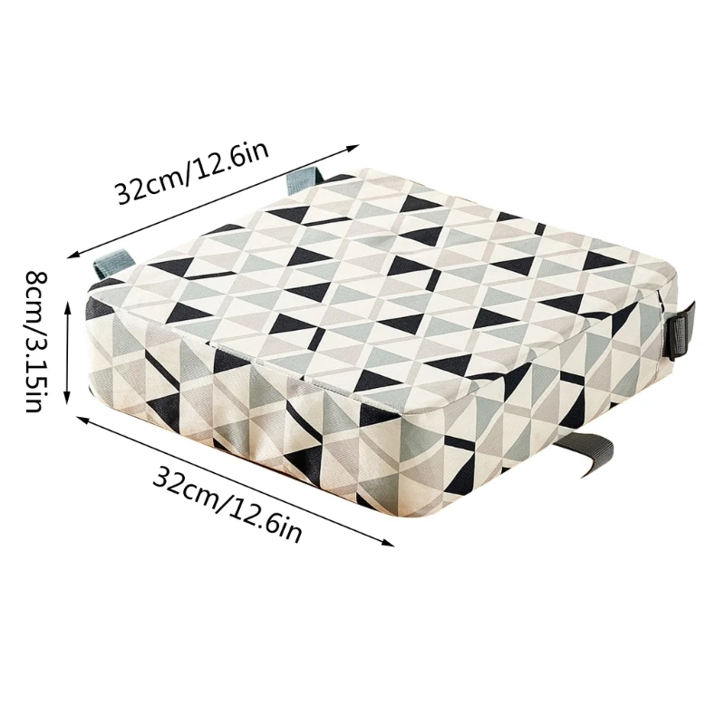 조정 높이 의자 패드 편안한 지지대 청소하기 쉬운 어린이 의자 패드 어린이를위한 어린이 의자 패드 편안한 좌석