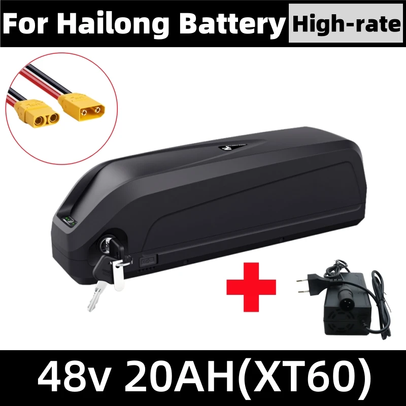 Hailong 10S6P-13S6P-14S6P Lithium Ion Battery Pack 48V 36V 20Ah 30Ah Li-Ion for 250W-1500W Motor 18650 Cells with BMS image 3
