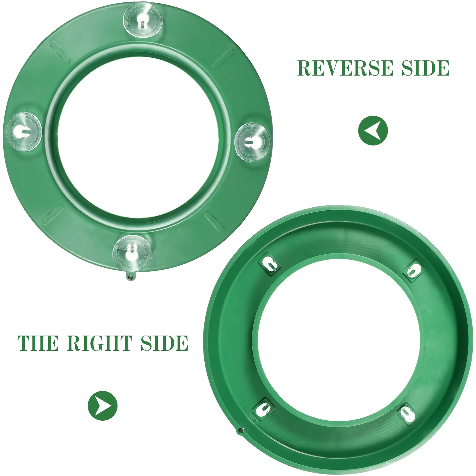 

1Pcs Flower Ring Holder Suction Cup Flower Inserting Mud 30x30cm Wedding Car Decoration Floral Base Wedding Car Sticker