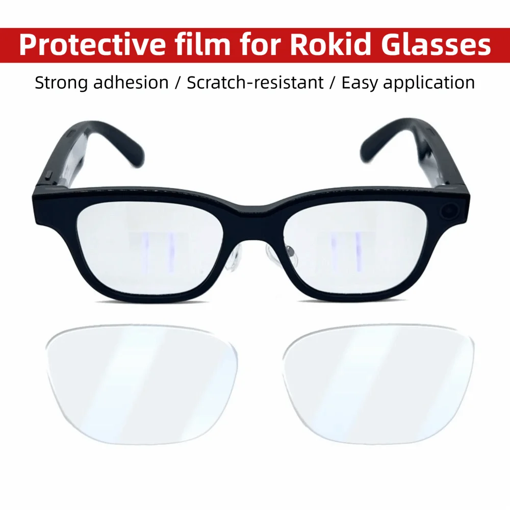 4Pcs New Anti-scratch Protective Film HD Drop Protection Screen Protector Smart Accessories Eyeglass Lens Film for Rokid Glasses