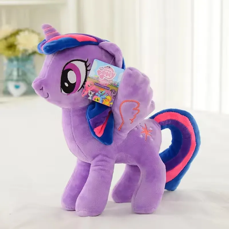 جديد بلدي ليتل المهر أفخم دمية أنيمي الشفق البريق الخنصر فطيرة الكرتون لينة زخرفة عيد ميلاد Kawaii لعبة طفل هدية عيد الميلاد