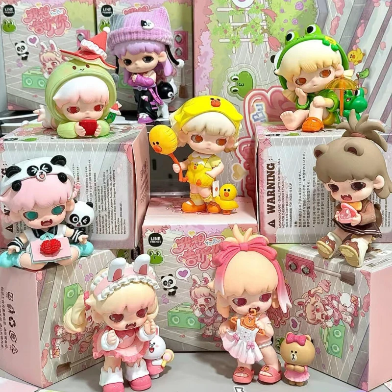 Youbu, Tengo Algo Que Te Quiero Decir, Serie de Cajas Misteriosas, Caja Sorpresa, Muñecas, Regalo, Adorno de Escritorio, Modelo, Figuras de Anime, Juguetes
