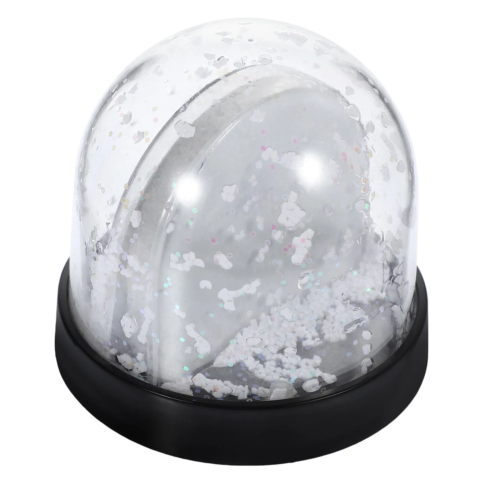 

Snow Globe Photo Frame Picture with Insert Snowglobe Plastic Globes for Kids Display