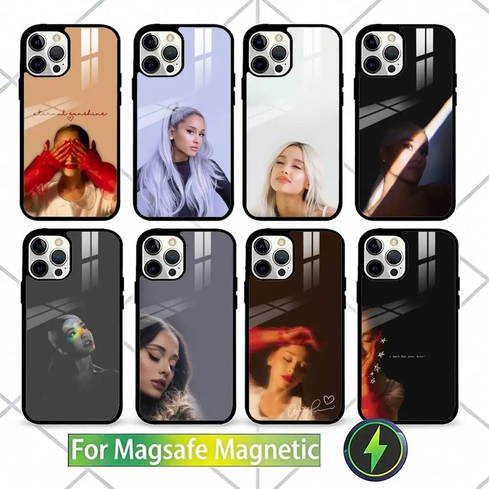 

E-Eternal Sunshine A-Arianas-s Phone Case For iPhone17,16,15,14,13 Plus,Pro Max Magnetic For Magsafe Wireless Charging