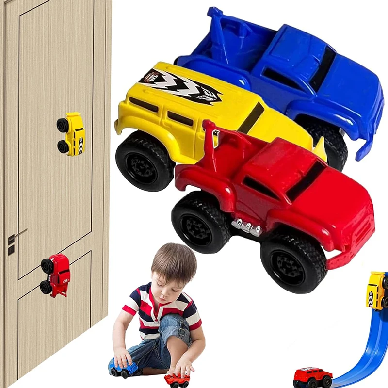 

Anti-Gravity Climbing Car Decoration, Puzzle Stress Relief Magnetic Suspension Car, Assembled Track Car Model