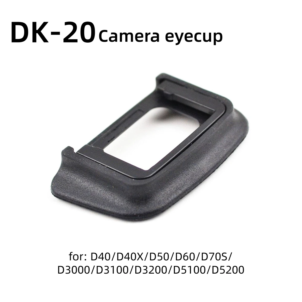 Weicher Gummi DK-20 Kamera-Augenmuschel-Sucher DK20 für Nikon D40/D40X/D50/D60/D70S/D3000/D3100/D3200/D5100/D5200 DSLR-Zubehör