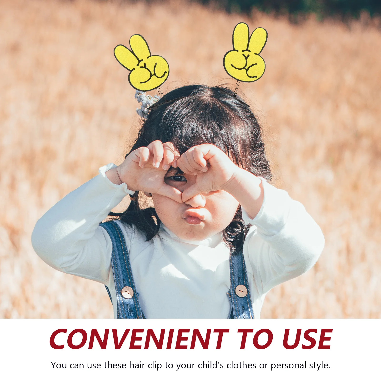 

10pcs Hand Clips Cute Cartoon Design Snap For Girls Party Hair Accessories Decorative Clips Kids Women Thin Hair