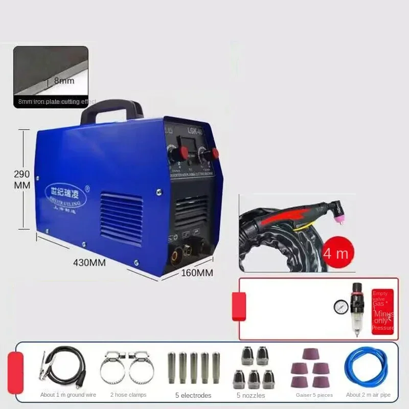 

plasma cutting machine with welding accessories contact arc hi 0528Special offer plasma cutting machine LGK40 220V