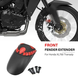 Plastikowa osłona błotna przedłużka do Honda Transalp XL750 XL 750 2023-akcesoria przedni błotnik przedłużacz