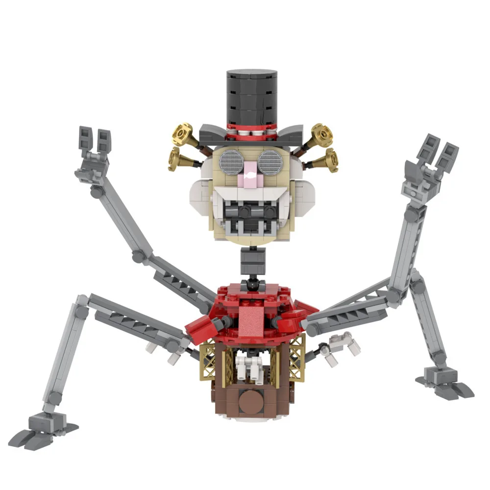Segredo do mimico fnafs blocos de construção brinquedo fnaf