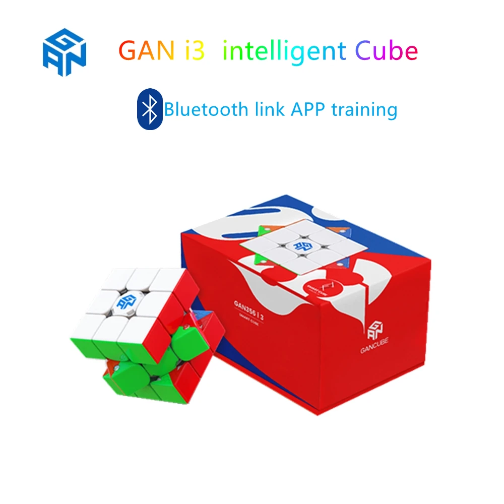 GAN356-Vignoble intelligent i3, Bluetooth, magnétique 3x3x3, je porte le vignoble, minuterie GAN GAN356 i3  cube , GAN Smart cube Bluetooth cube