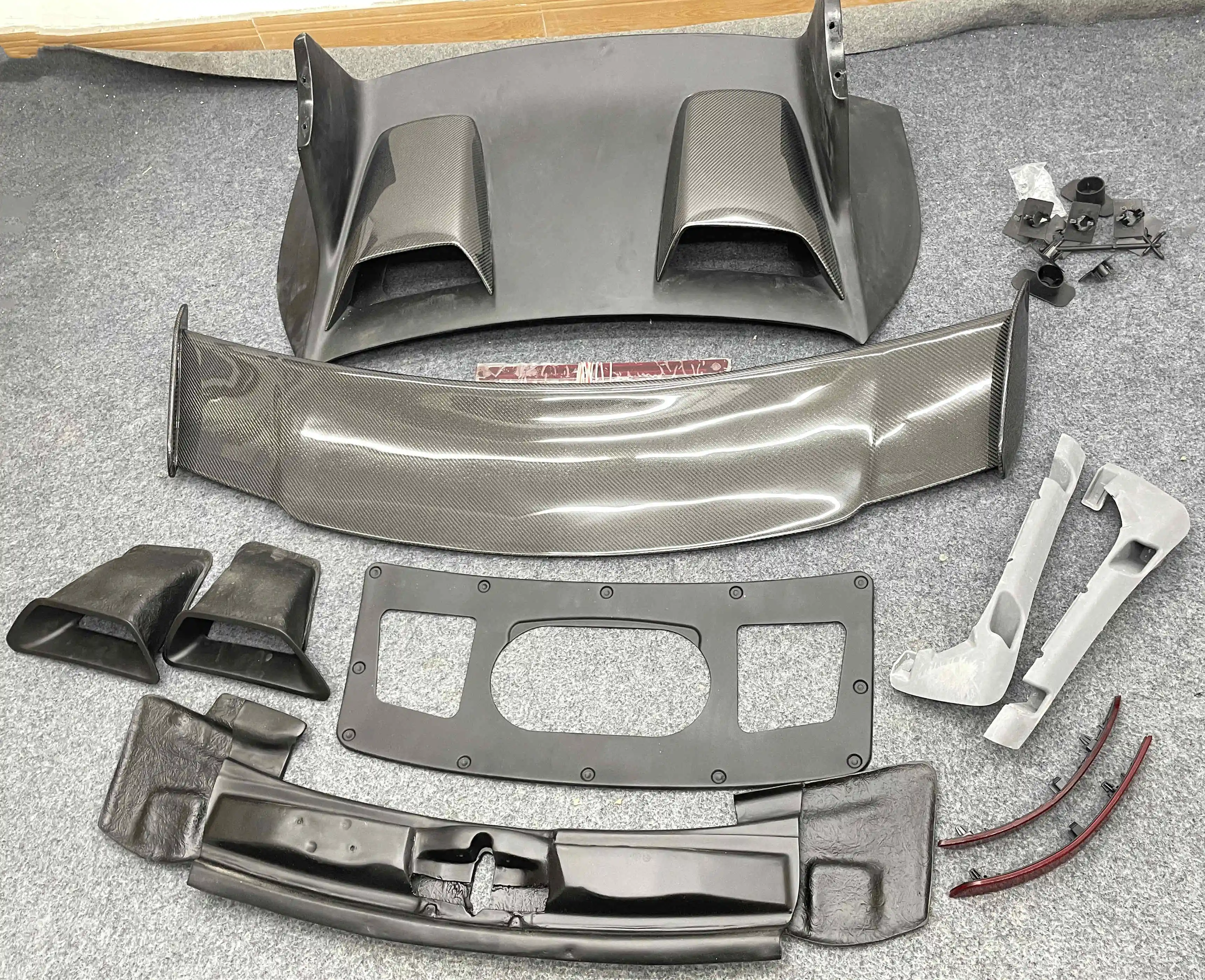 고품질 자동차 스포일러 포르쉐 911 991.2 GT3 맞춤형 자동차 스포일러
