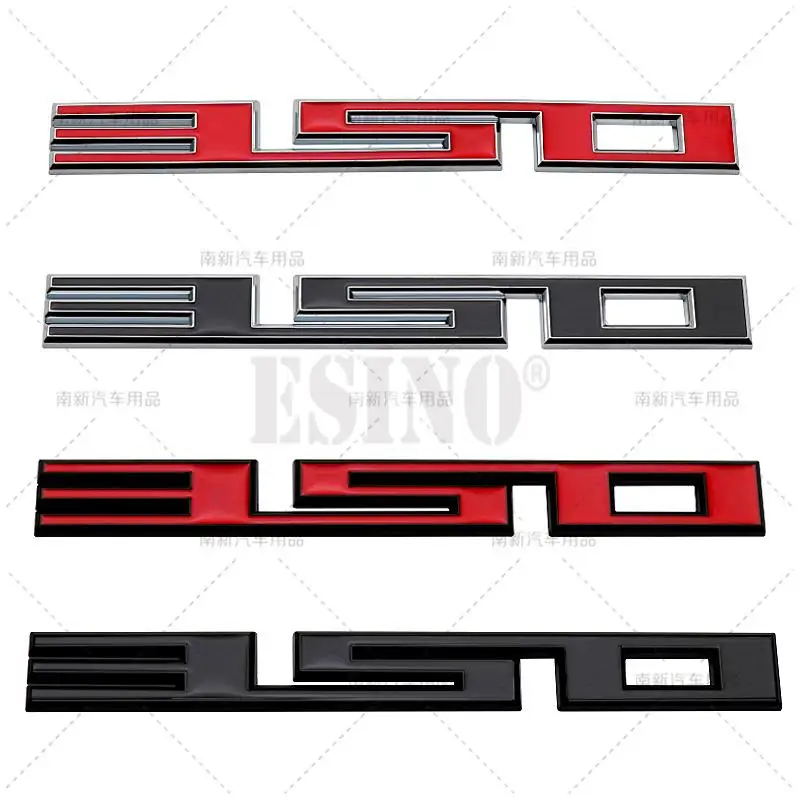 

New 3D 350 Metal Alloy Adhesive Adhesive Emblem Rear Trunk Badge Front Fender Sticker Decal For Chevrolet Camaro Cruze