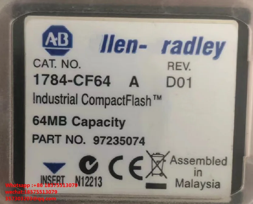 For ALLEN-BRADLEY 1784-CF64  PLC Memory Card New 1784CF64