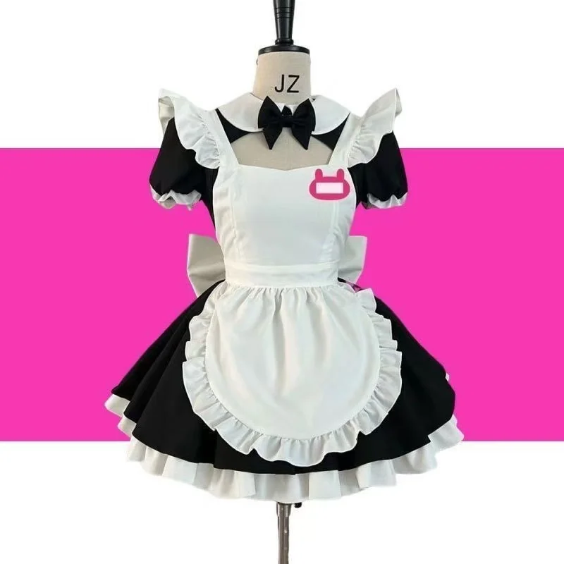 زي تنكري ميكو فستان بأكمام منتفخة زي خادمة بفتحة أرنب #3