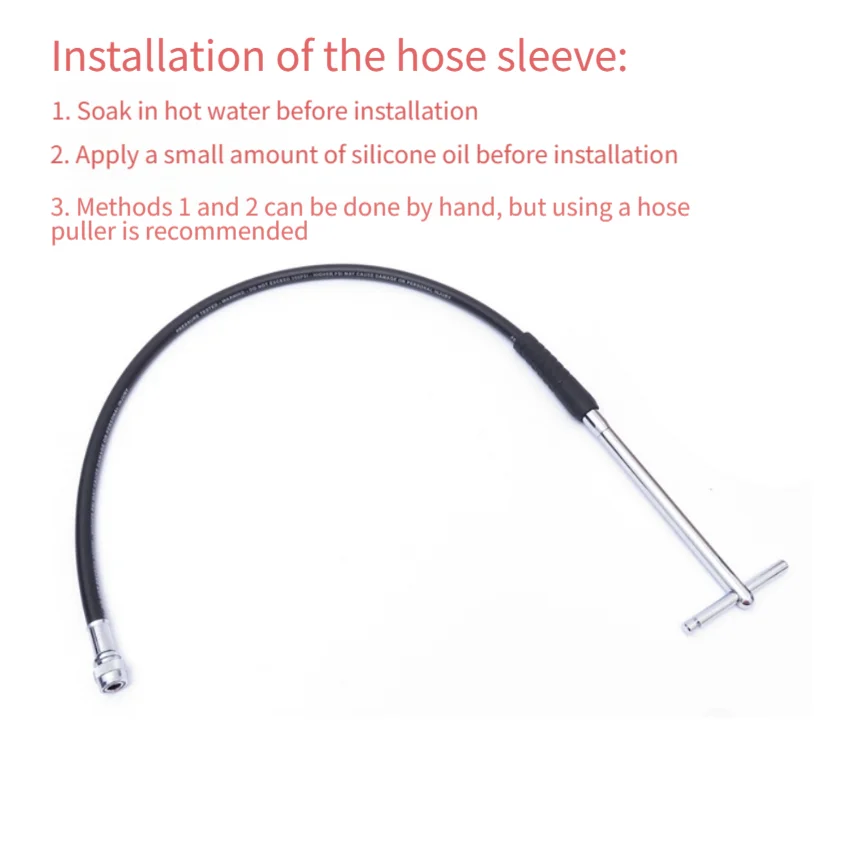EPDM Rubber Sleeve for Diving Regulator High-Pressure Hoses Compatible with 11mm 12mm 13mm Diameter Breathing Tubes view 4
