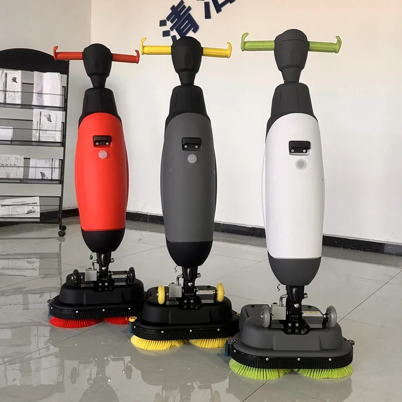 floor cleaning machine washing washer OEM customized lithium battery 1250m2/h handheld floor cleaning machine