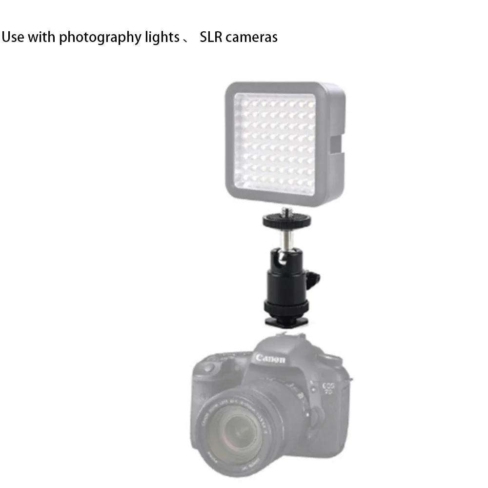 Universal Mini Tripod Ballhead Ball Head with 1/4" 3/8" Adapter For Digital Camera DSLR Q29 II