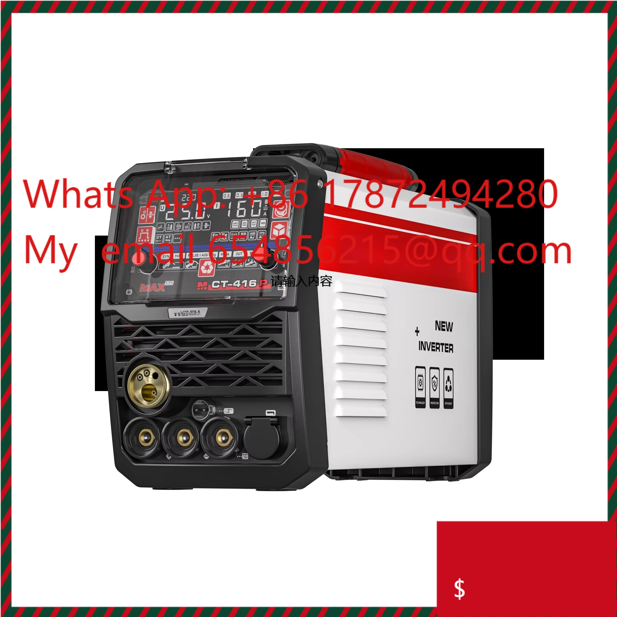 

Nieuwe collectie MCT-416P 220V aluminium 7-in-1 lasser OEM-fabrikant