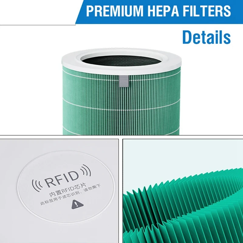 Voor Xiaomi 4 Hepa Filter Vervanging Filter Voor Xiaomi Mi Mijia Luchtreiniger 4 Actieve Koolfilter