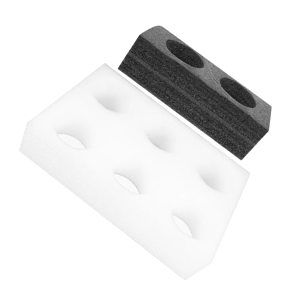 2 pezzi vassoi per tazze vassoio portabevande da asporto design multi-foro per caffè latte tè portabevande vassoi portabicchieri