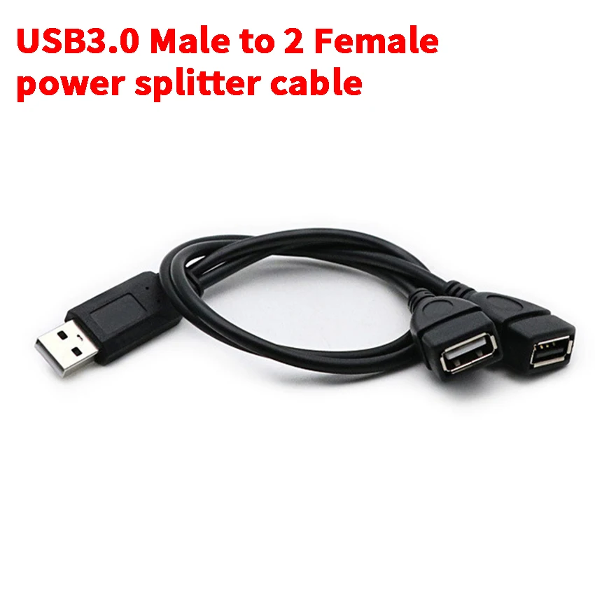 USB 3,0 2,0 Stecker Auf Dual USB 3,0 Buchse Splitter 2 Port USB Universal Hub Datenkabel Adapter Kabel Für Laptop computer