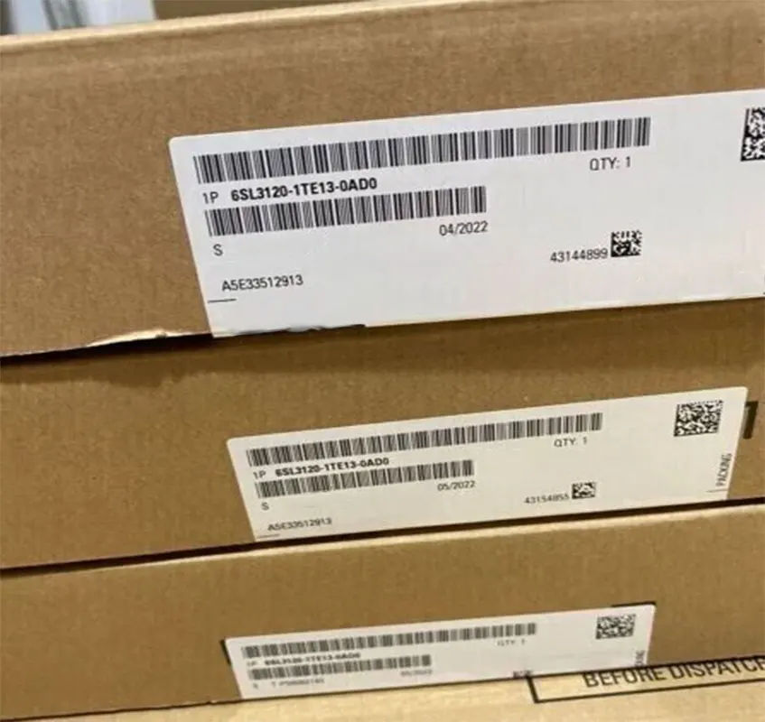 

Brand New 6SL3120-1TE13-0AD0 6SL3120-1TE15-0AD0 6SL3120-1TE21-0AD0 6SL3120-1TE23-0AD0 One Year Warranty