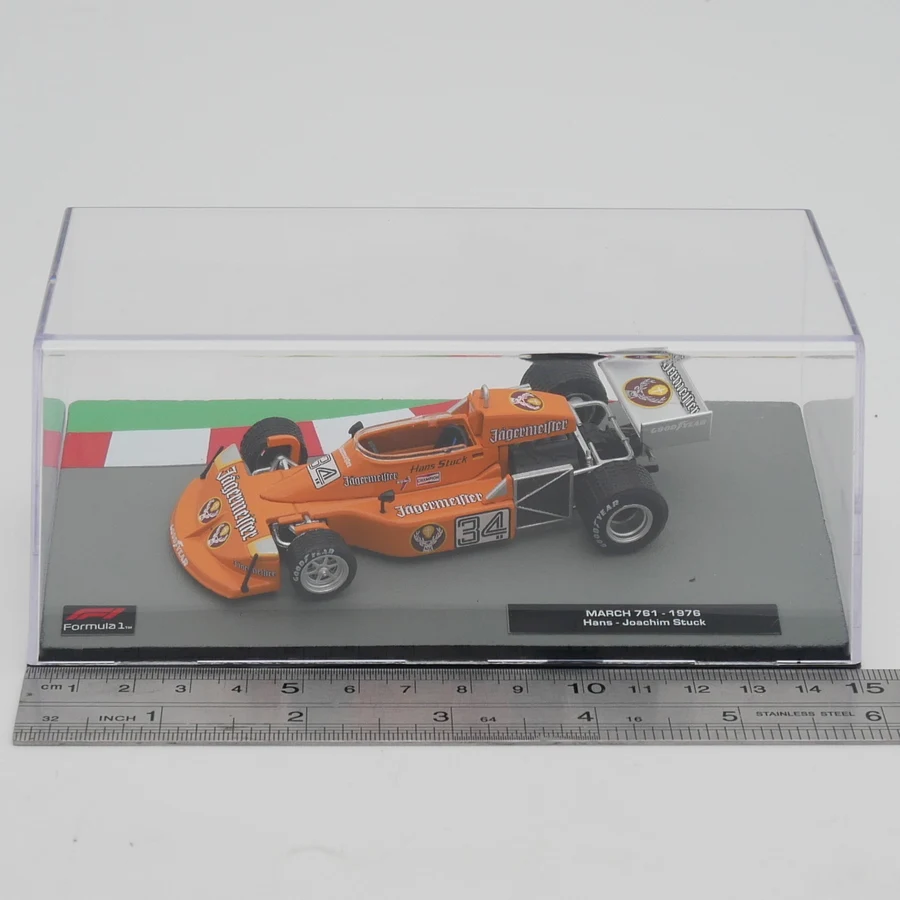 Ixo 1:43 Racing March 761 1976 Hans Joachim Stuck Diecast Car Model Metal Toy Vehicle