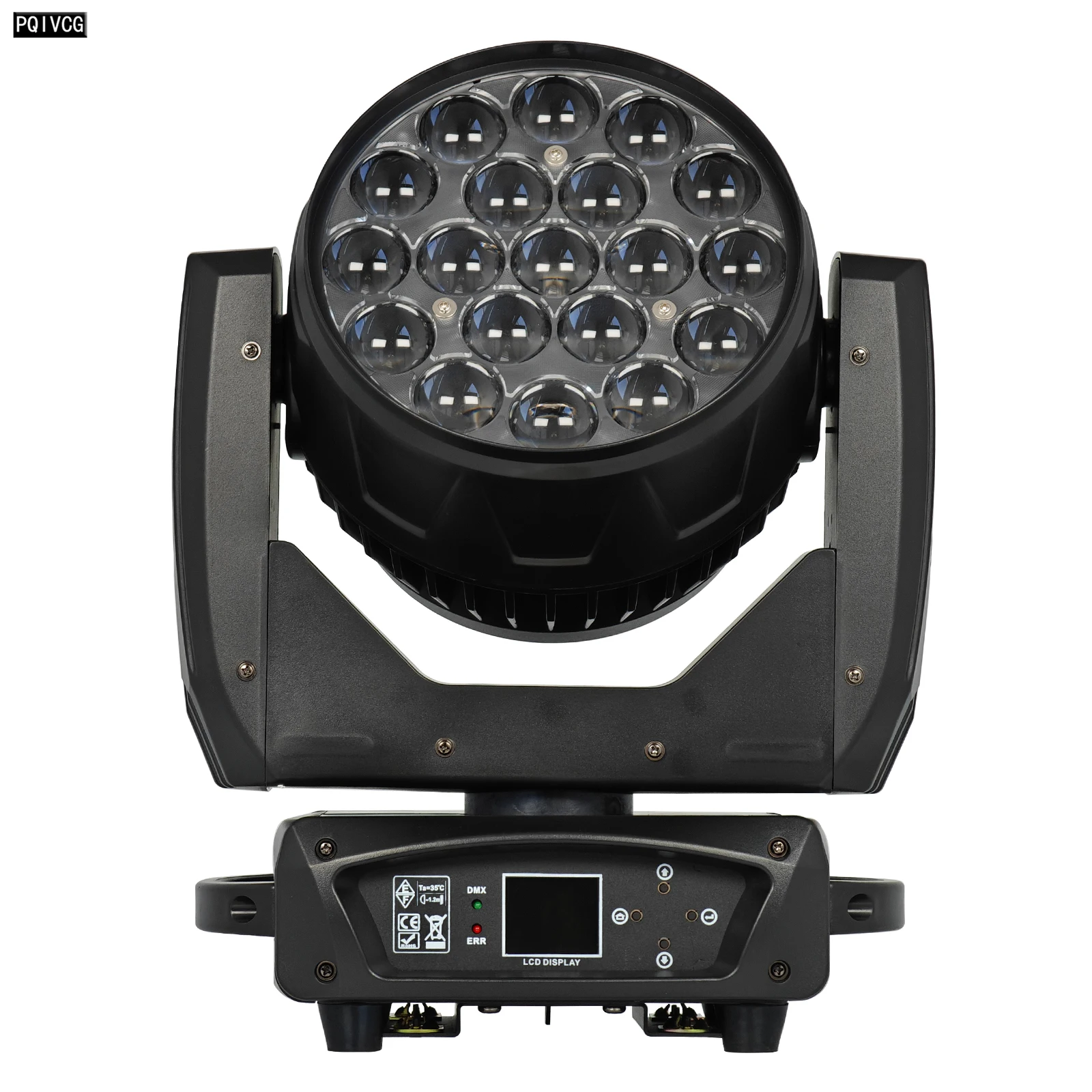 

200 Вт Beam Wash Zoom Moving Head Light 19x10 Вт RGBW DMX Beam Ring Effect сценическое освещение для DJ Dsico Show Moving Head Light