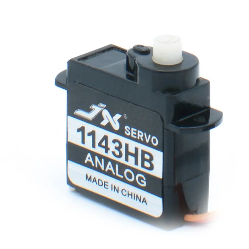 JX Servo PS-1143HB 3.7G أجهزة تناظرية صغيرة Coreless البلاستيك والعتاد المؤازرة لقطع غيار طائرات الهليكوبتر الثابتة الجناح RC نموذج