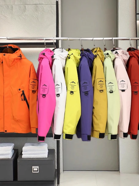 

Уличная водонепроницаемая теплая куртка для пар со съемным капюшоном, модная городская, приталенная, с длинными рукавами, молодежная, повседневная