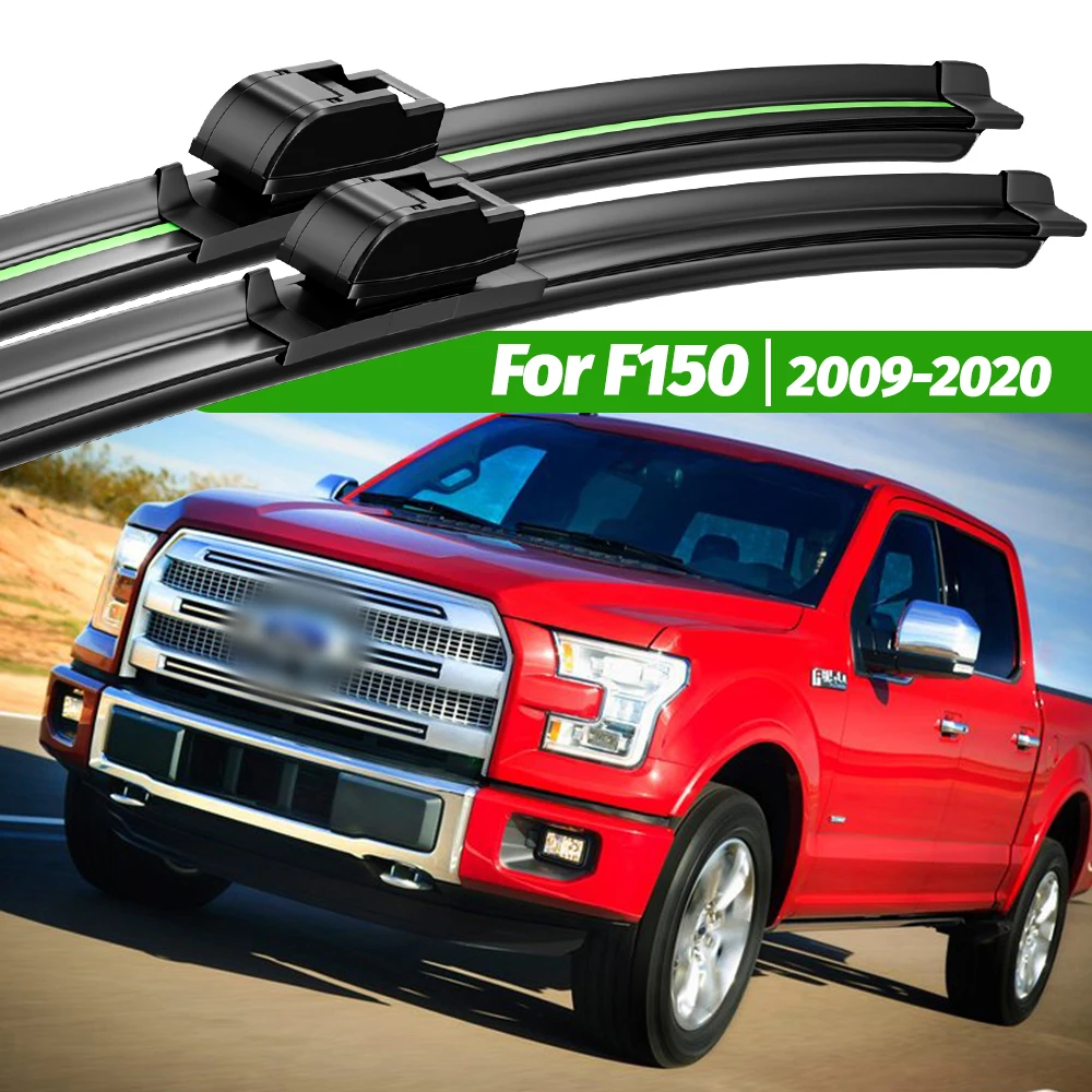 

For Ford F150 F-150 F 150 2009-2020 2pcs Front Windshield Wiper Blades 2010 2012 2015 2017 2019 Windscreen Window Accessories