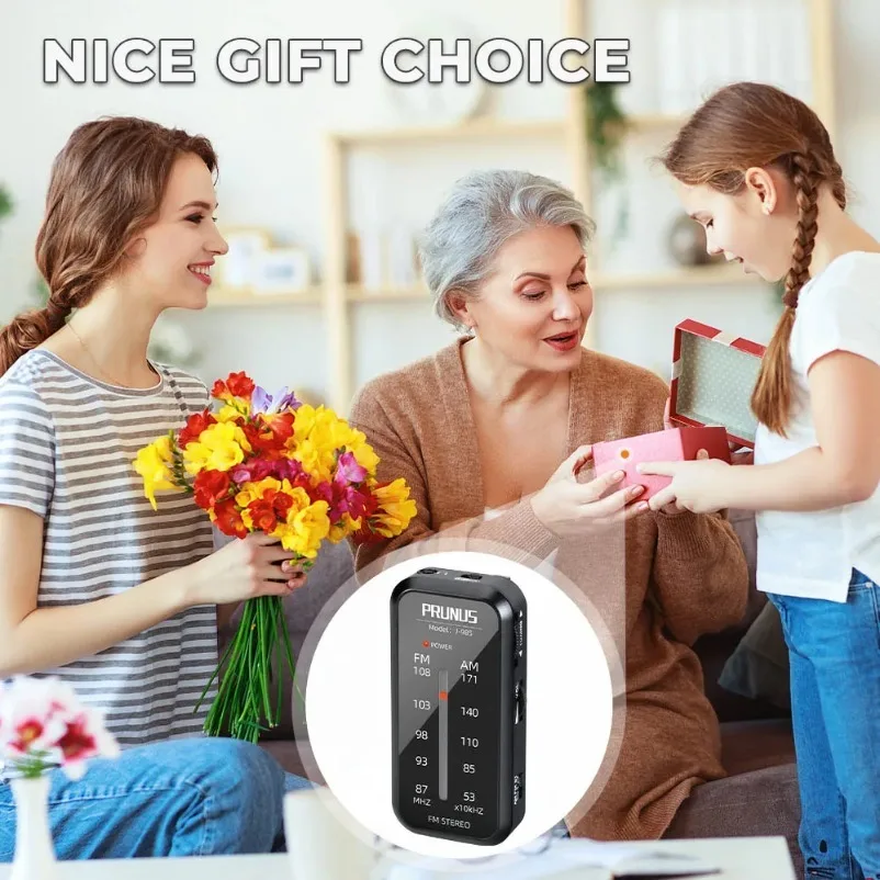 Mini Radio Portable Walkman Radios AM FM Portatil Hand Stereo Music Playe AAA Batteries with Headphones For Walking Go Hiking image 6