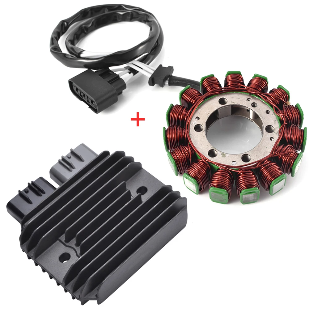 

Voltage Regulator Rectifier And Motorcycle Stator Coil For Kawasaki NINJA ZX-6R ZX6R 2009-2014 ZX-10R ZX10R 2008-2010