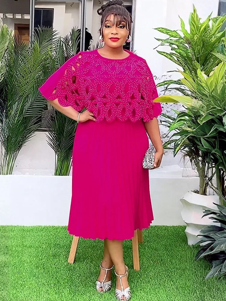 

African Dresses For Women Muslim Fashion Abayas Boubou Dashiki Ankara Outfits Evening Gown Dubai Kaftan Abaya Robe Marocaine