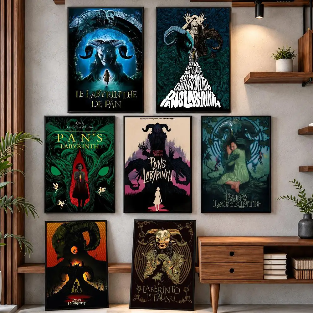 movie Pan's Labyrinth Poster HD Poster Printing Cozy Warm Style Home Decor for Bedroom Corridor Cafe Gift