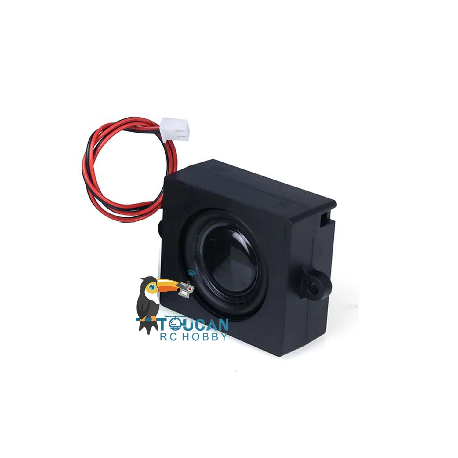 -piezas de altavoz de plástico largas para bricolaje, modelo de tanque RC a escala 1/16, destructor de coche blindado, modelo Toucan TH20619-SMT8