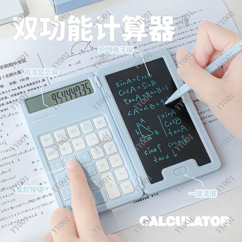

Portable Handwriting Calculator 12-Digit Multifunctional for Office & High School Students