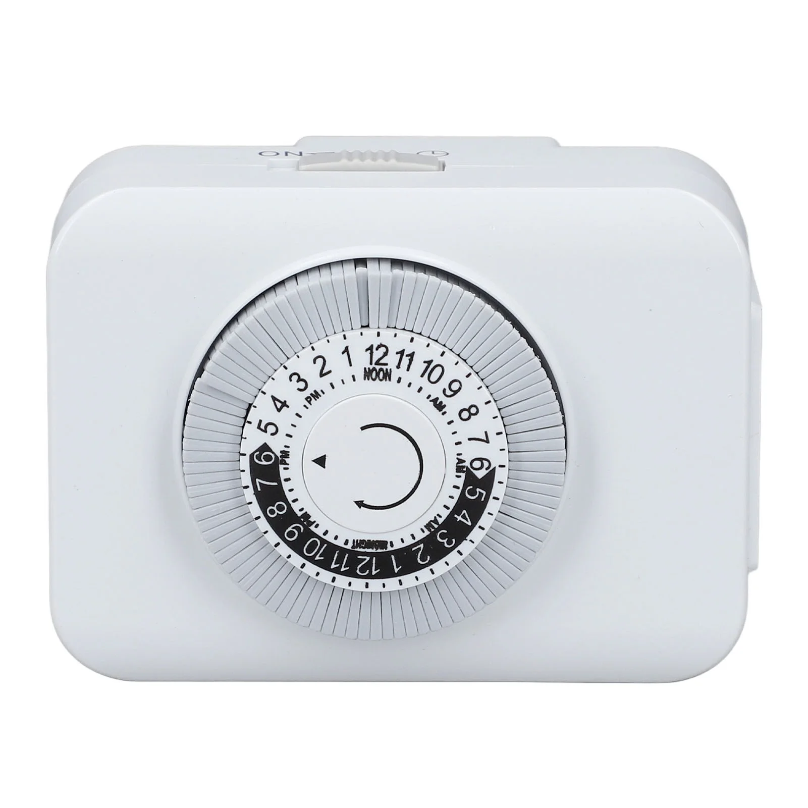 24 Hour Plug in Timer Socket Auto Power Off Programmable 2 Prong Timing Switch Outlet 15 Minute Interval